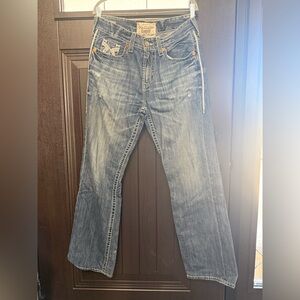 Big Star Faded Blue Voyager Straight Jeans